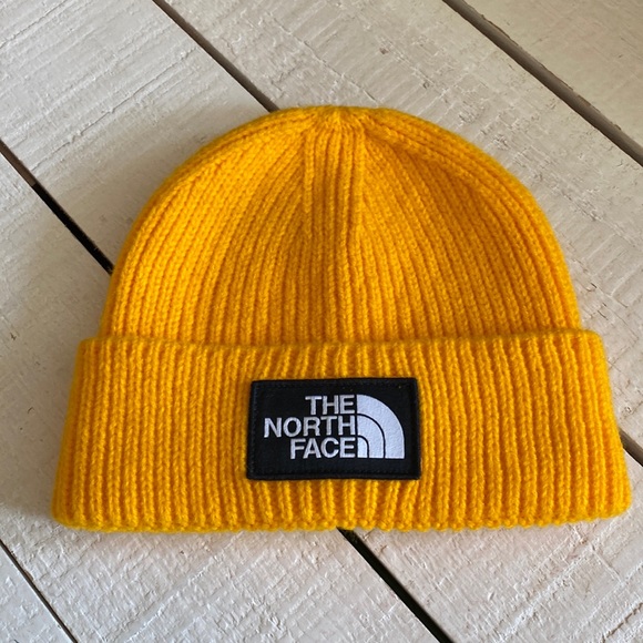 The North Face Other - The North Face Logo Box Cuffed Beanie/Short